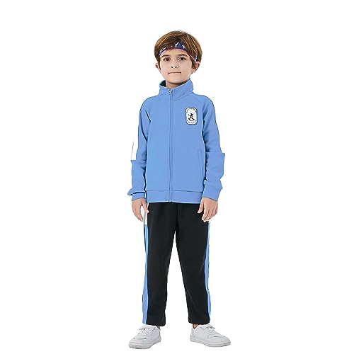 Boys Tracksuit 2 Piece Outfits Boys Sweatsuit Set Full Zip Jacket and Jogger Set Sweatpants Activewear Set2