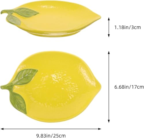 Assiette apzer en céramique d'exception au design de fruit sculpté