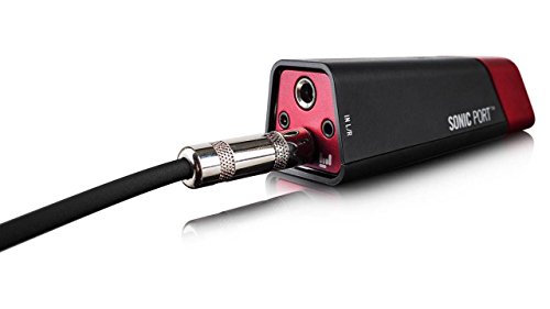 Line 6 モバイルオーディオインターフェース iOS用 SONIC PORT 持ち運び可能なギターベースのスタジオ 32種のアンプと16種のエフェクト 16種のスピーカー・キャビネット