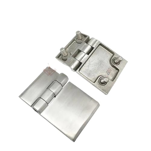 Charnière moulage de précision inox 60x120mm pour porte armoire durable