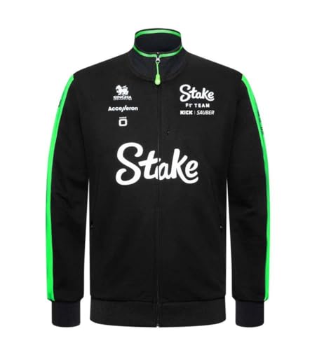 Stake F1 Sauber Kick Team Zip Sweatshirt Black