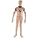 Morphsuits Costume Manichino Crash Test Bambini, Costume Carnevale Bambini Taglia L