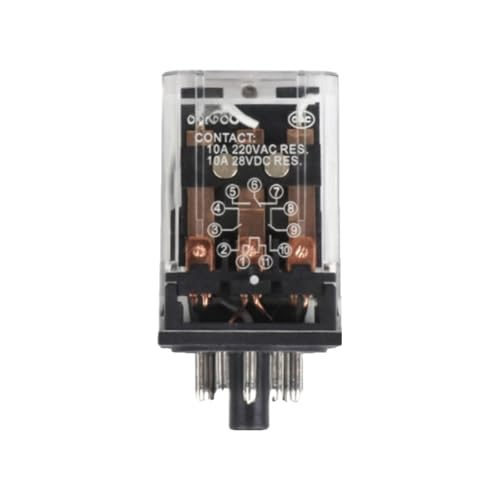 Relais 24V 11 broches AC220V 3C composant automatisme pour armoire