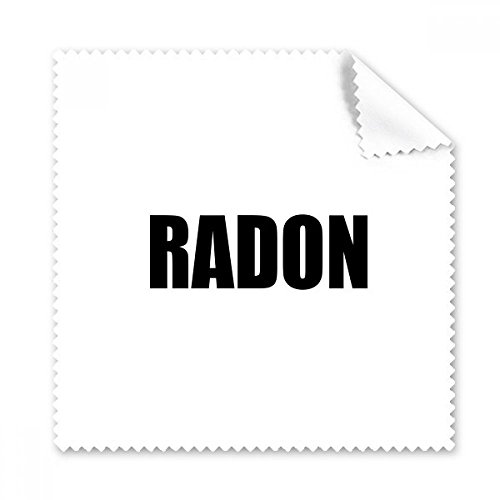 Cadeau chimie chiffon de nettoyage lunettes motif Radon pour passionné de science