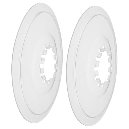 GOOHOCHY Protective Bike Flywheel Guard 2pcs Bicycle Chainwheel Protector Rear Wheel Sprocket Cover Plastic Flywheel Guard