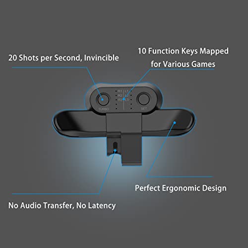 Vbestlife VBESTLIFETHMF3KY6E1154 Controller Paddles For , Controller Back Attachment, Customization Mapping Buttons, Turbo Burst Function thumb #3