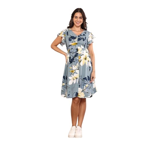 Image of MomToBe Women's Fit and Flare Knee Length Dress