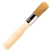 Glue Brush for Bookbinding, VENCINK Natural Bristle Wood Handle Round Wax Paint Brush Small Brush for Little Craft Project