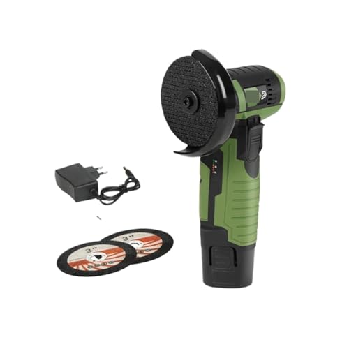 Mini amoladora angular a batería de 12V para cortar en espacios estrechos sin cables 2