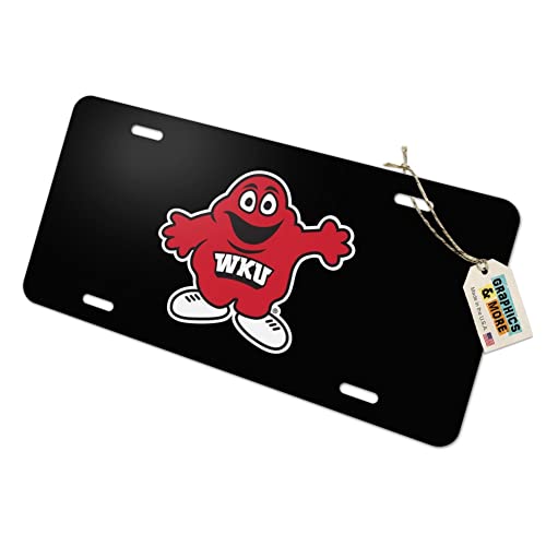 W Kentucky Secondary Logo Novelty Metal Vanity Tag License Plate