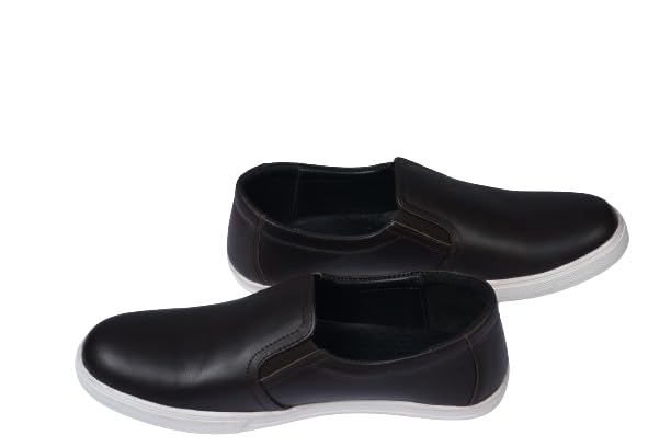 Johnny Westland Casual Leather Slip-On Sneakers (Tan, 9) (B0D3PX556Q) Amazon Price History, Amazon Price Tracker