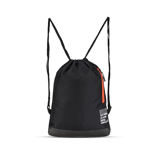 Image of DIVULGE Drawstring Polyester Multi Utility Bag for Sports, Gym (beige)