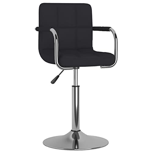 ShGaxin Silla de Comedor, Silla Escritorio, Silla Cocina, Silla Dormitorio, Silla Salon, Silla Comoda, Sillas Modernas, Muebles Habitacion, de Tela Negra