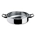 Alessi 90102/28 T La Cintura di Orione Casseruola Bassa a Due Manici, Trilamina, Acciaio