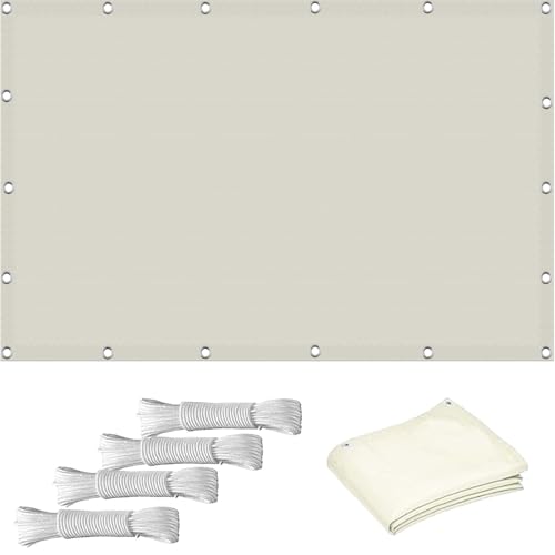 Voile d'ombrage rectangulaire 3,1x4m imperméable Bei pour jardin
