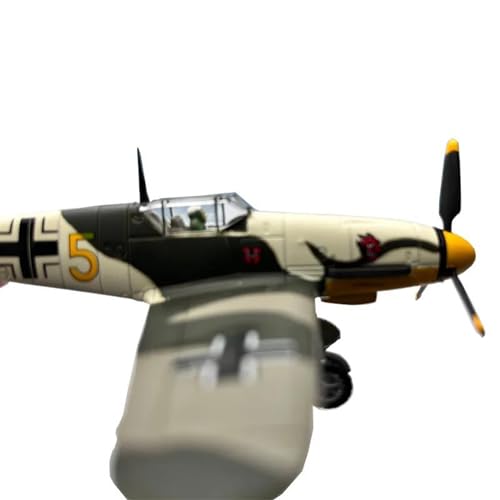 Messerschmitt BF-109 a escala 1/72 avión de metal fundido de alta calidad 5