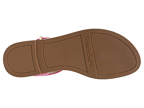 Image of Franco Sarto Womens Glenni Ankle Strap Flat Sandals