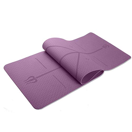 Qwert co. yoga mat exercise pad non-slip folding gym fi…