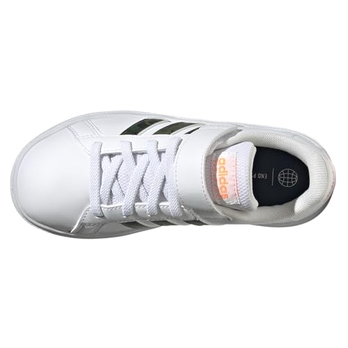 adidas Kids Boys Grand Court 2.0 El Slip On Sneakers Shoes Casual - White4
