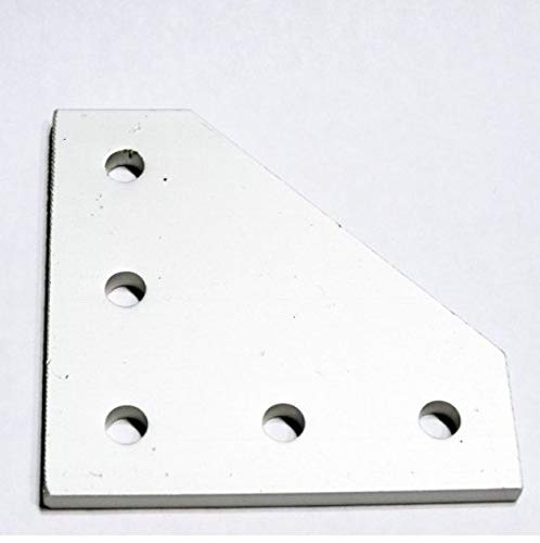 3D PrintZkart - 3D Printer Parts - V Slot 90 Degree joining palte (Set of -5)