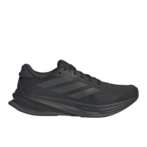 Image of Adidas, Womens, Supernova Rise 2 Running Shoes, Black /Black /Black, 8, B - Medium