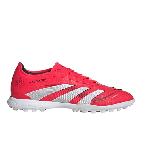 adidas �v���^�[�t �T�b�J�[�X�p�C�N - ���b�h, Lucid Red/White/Black, 11 Women/10 Men