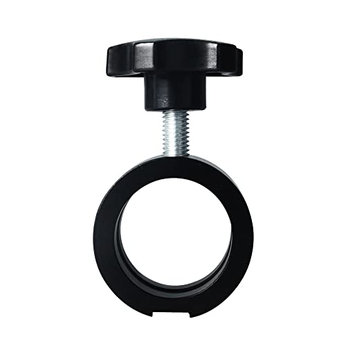 ラボ用顕微鏡アクセサリー 32mm 工業用実体顕微鏡 限界固定位置 リング取り付けインターフェースホルダー メタルコラムピラー スライド防止ネジ付き