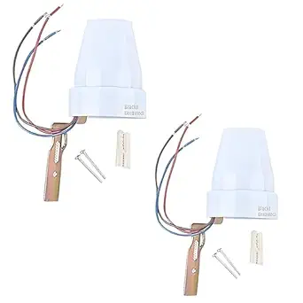 Blackt Electrotech: BT31P1 Day/Nights Auto on and off Photocell LDR Switch 2 PC PACK