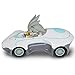Sonic Team Sonic Racing RC: Silver - NKOK (682), 1:28 Scale 2.4GHz Remote Controlled Car, 6.5' Compact Design, Officially Licensed Sega Sonic The Hedgehog, Battery Powered, Ages 6+