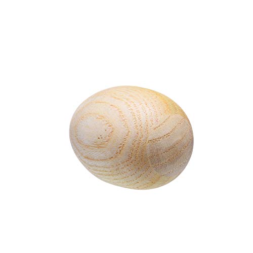 2 Pcs Natural Wood Egg Shaker Musical Percussion Instrument - Thumbnail 3