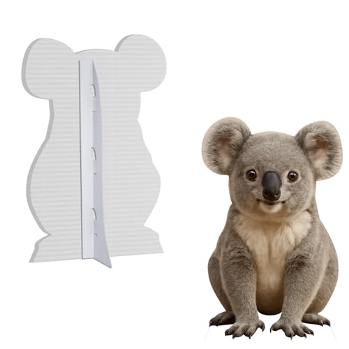 Image of Koala Life SizeCardboard Cutout 2FT, 1 PC, Party Decor, Birthday | Animal Standup Koala Cardboard Cutout for Events, Photo, Birthday, Party Decor, Home Decor, Kids Parties