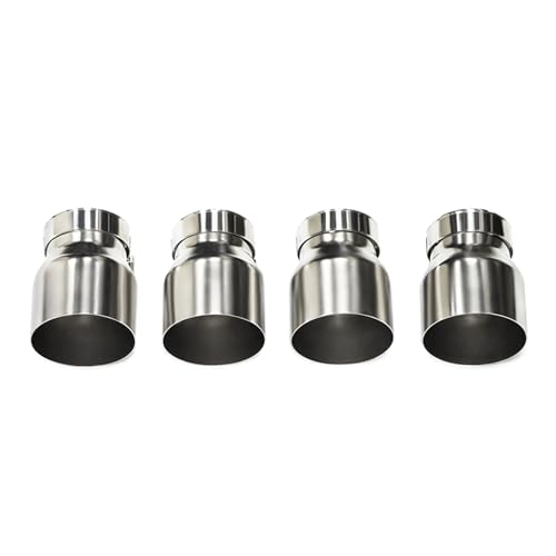 Tubo de escape para F87 M2 y F82 M4: boquillas y terminales de ajuste directo mate