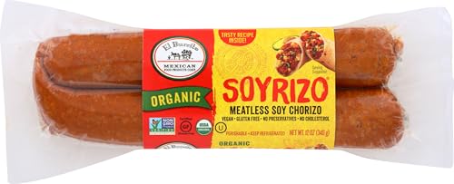 El Burrito, Soyrizo Meatless Organic, 12 Ounce