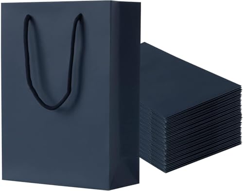 Sacs fourre-tout en papier mat anti-déchirure lot de 60 emballages solides