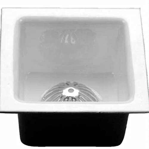 Colador domo de aluminio PROFLO 12" x 12" blanco