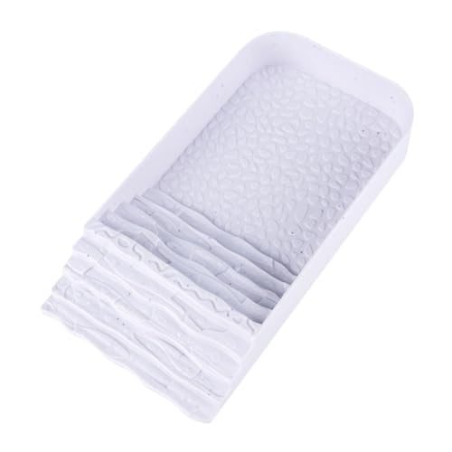 Baoblaze Tortoise Water Dish Tortoise Feeder, Practical, Turtle Bath, with Steps Ramp, Reptile Water Bowl, Reptile Feeding Dish