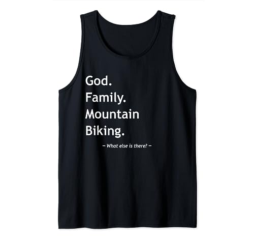 Cristianismo Fe Cristianismo Dios Familia Bicicleta de montaña Camiseta sin Mangas