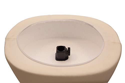 H & H Traders Cream Male Tailors Mannequin Display Bust Dummy FOR Dressmakers Fashion Students With A Light Wood Tripod Base ( UK 40 Chest)