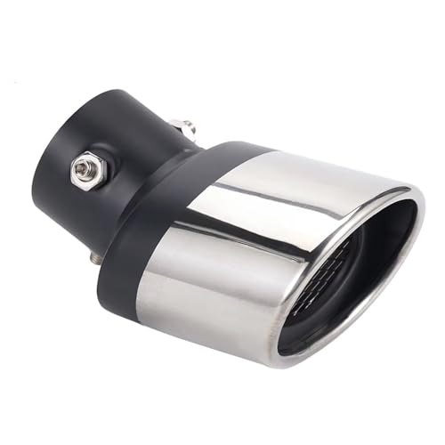 Tuyau d'échappement général 63mm en inox pour réparer la sortie droite corrodée de votre auto