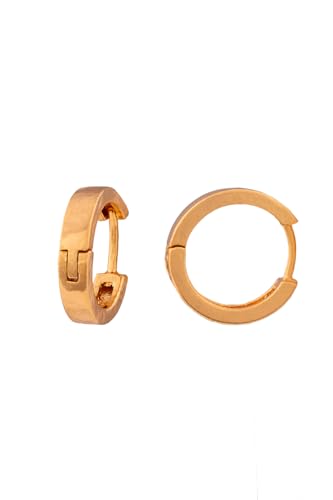 Image of Radha's Creations brass Ruby Emerald stud earrings one gram gold for women and girls one gram gold