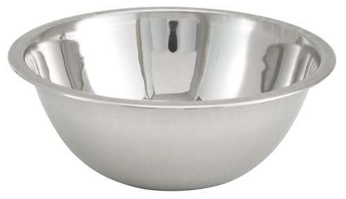 Tazón de acero inoxidable Winco 3/4 cuartos miniatura 1