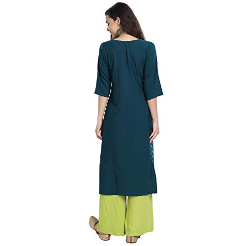 Image of Women's Crepe Straight Kurta