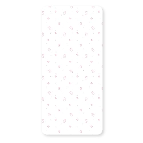 Peppa Pig Drap-Housse Officiel pour lit Simple | Motif Prancer | Conçu pour lit Simple | Polyester Doux avec Bord élastique | Parfait pour Chambre d'enfant |...