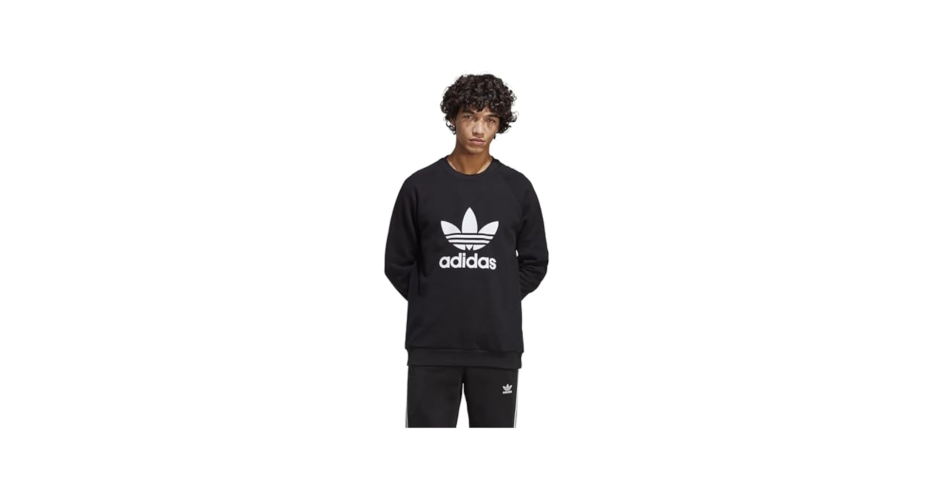 adidas Originals Men's Adicolor Classics Trefoil Crewneck