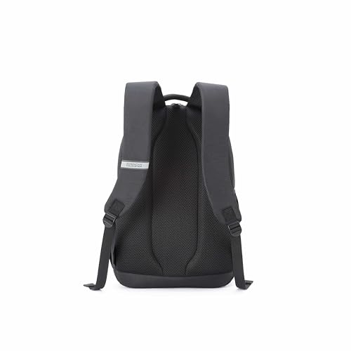 Image of American Tourister Regus | 34 Ltrs | 4 Compartments | Bottle Pocket | Ergonomic Padded Back Panel & Shoulder Straps | Laptop Backpack | 1 Year International Warranty | Black