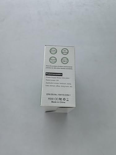 Ionizador de Aire Enchufable con Generador de Iones Negativos miniatura 5