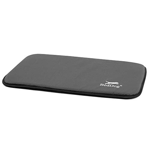 BedDog® Cora, Grande Tappeto per Cani in Cordura, Letto per Cani Rettangolare, Cuscino per Animali Domestici, Tre Colori a Scelta, Antracite M