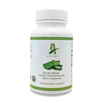 Aloes Best Organic Aloe Vera Capsules, 120 Veggie Bahrain | Ubuy