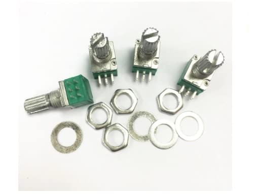 100k dual sealed potentiometer RK097G B100K 6pin shaft 15mm RESISTOR (B0CR9CGPKT) Amazon Price History, Amazon Price Tracker