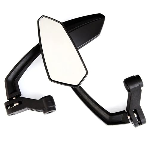 Rétroviseur latéral moto universel en ABS rigide avec miroir grand angle ajustement - 7